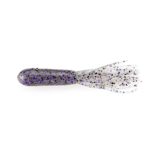 Poor Boy’s Baits 4" Tube. Smoke Purple 20-pk