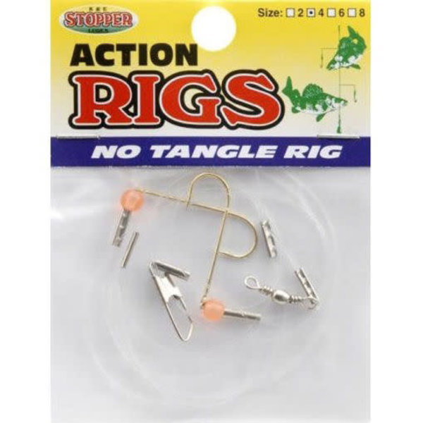 K&E PERCH/CRAPPIE RIG SZ6 ORANGE MFG# NT616