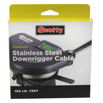 Scotty 1001 Premium Stainless Steel 150lb Downrigger Cable 300'