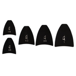 X Zone Tungsten Arrowhead Weight Black 1/2oz 2-pk