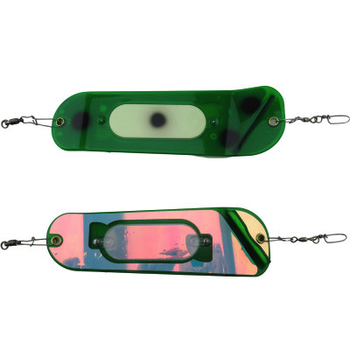 Moonshine Lures Flasher 8" Green Pearl