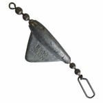 Bead Chain Keel Sinker w/Stainless Steel 1-1/4oz 2-pk