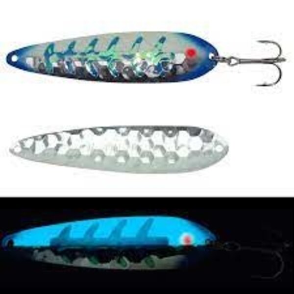 Moonshine Lures Half Moon Magnum Blue Shorts Silver