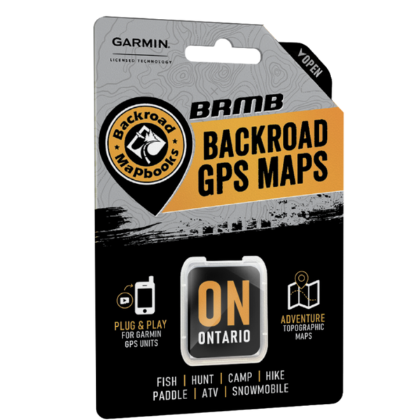 Backroad Mapbook Ontario GPS Maps - V2022