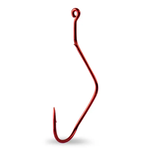 Mustad Slow Death Aberdeen Hook Size 4 10-pk Red