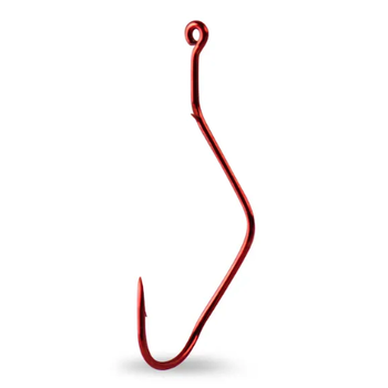 Mustad Slow Death Aberdeen Hook Size 4 10-pk Red
