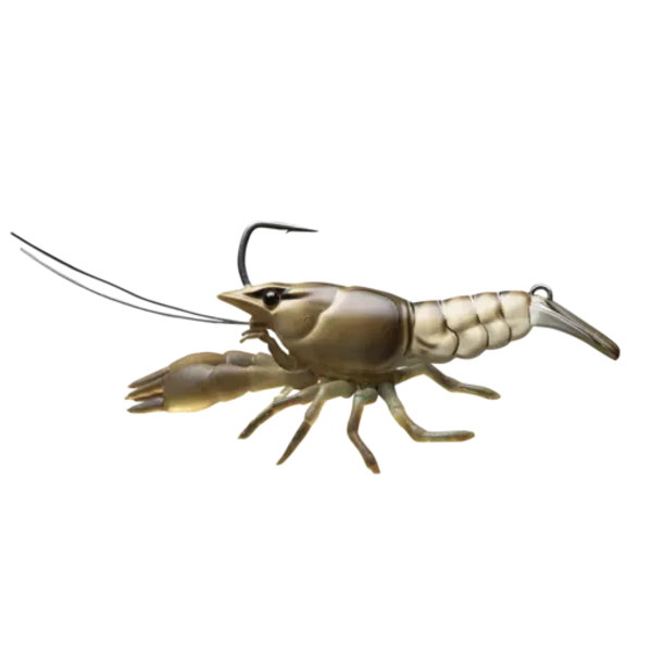 Live Target Live Craw 2" 1/2oz Natural Craw