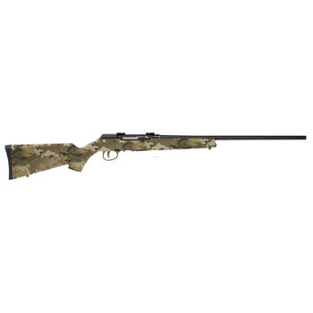 Savage 47244 A22 Camo Semi-Auto Rimfire Rifle, 22 LR, 22" Bbl, 10 Rnd, MultiCam Camo, Accutrigger