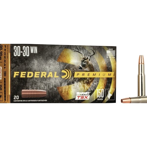 Federal 30-30 Win Barnes Vital Shock 150gr Ammunition