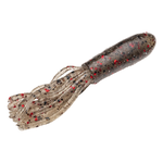 Strike King Fat Coffee Tube 2.75" Smoke Red/Black Flake 9-pk