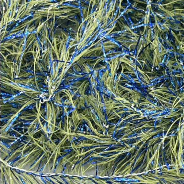 Upavon Straggle Hackle Blue Flash Damsel 6mm