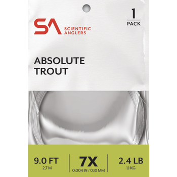 Scientific Anglers Absolute Trout Leaders 7.5' 5X 5.9lb