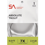 Scientific Anglers Absolute Trout Leaders 9' 1X 13.9lb
