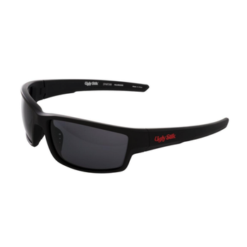 Shakespeare Ugly Stik Spartan Polarized Sunglasses. Matte Black/Smoke USSPARTANMBS-H