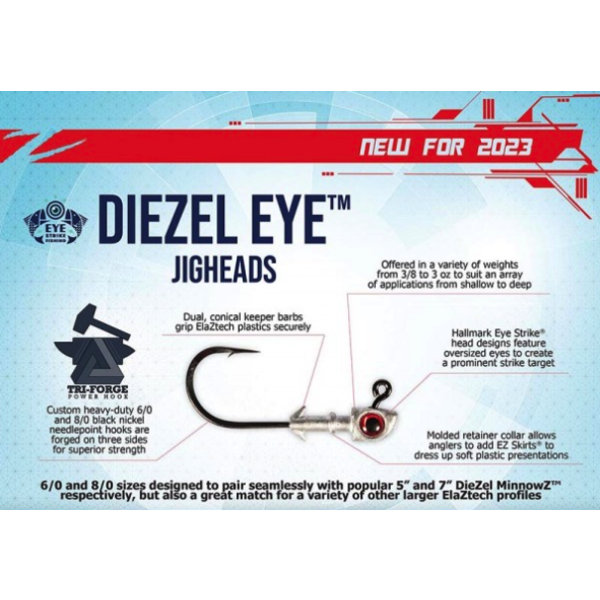 Z-Man DieZel Eye Jigheads 2-pk