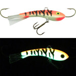 Moonshine Lures Fat Bottom Shiver Minnow #2 Tangerine Tiger