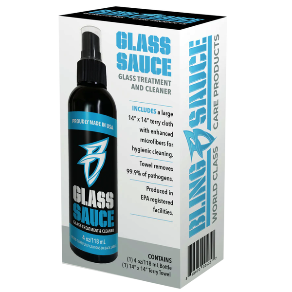 Bling Sauce Glass Treatment & Cleaner Kit 4oz