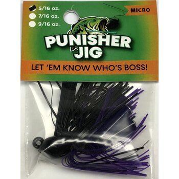 Punisher Jigs Micro Black Purple
