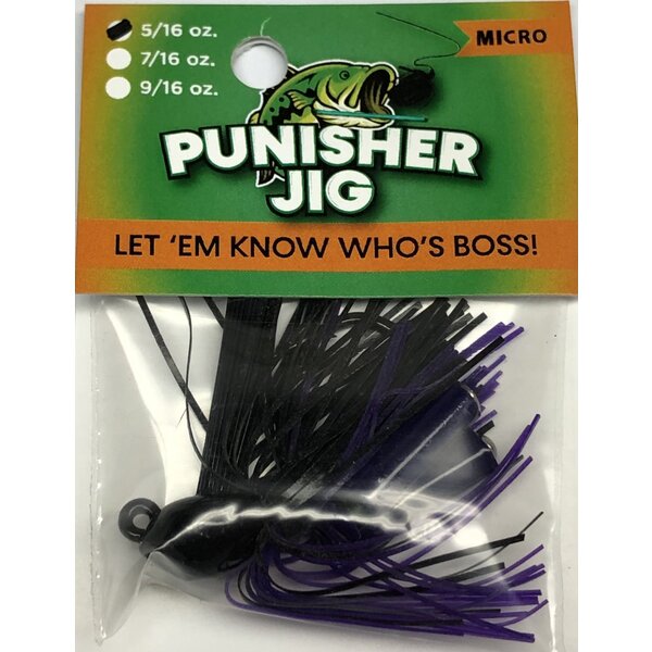 Punisher Jig Micro Black Purple