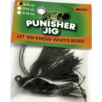 Punisher Jig Micro Dark Green Pumpkin