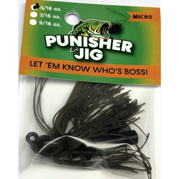Punisher Jig Micro Dark Green Pumpkin