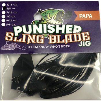 Punisher Jigs Sling Blade Papa Black