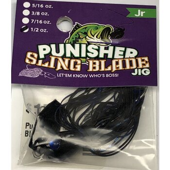 Punisher Jigs Sling Blade Jr Black Blue