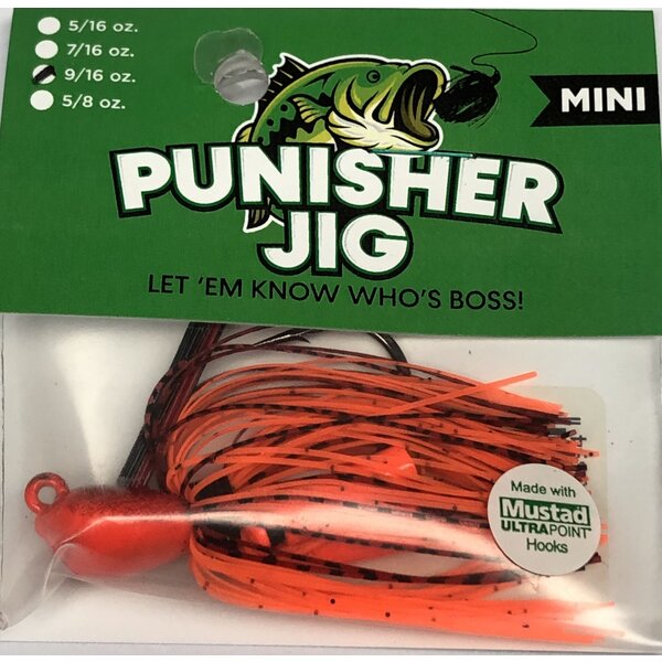 Punisher Jig Mini Fire Craw