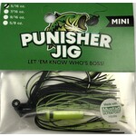 Punisher Jig Mini Black Chartreuse