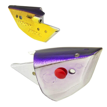 Gibbs Anchovy Special Chrome Purple Gold. Rigged 1-pk