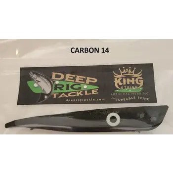 Deep Rig Tackle Artificial Herring Mag Carbon 14