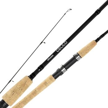 7ft Okuma Celilo 6-12lb Finesse Spin Rod - 2 Piece Graphite Spinning  Fishing Rod