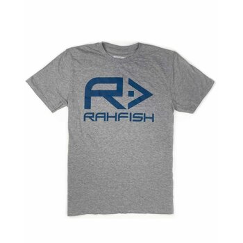RahFish RahFish Big R Tee, Heather Graphite XL