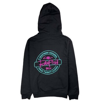 RahFish Kick' R Zip Hoodie, Black M