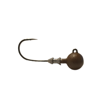 Great Lakes Finesse Stealth Ballhead 3/16oz Matte Brown 3-pk 1/0