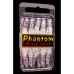 Phantom Redwing Micro Tubes. Silver Pearl.