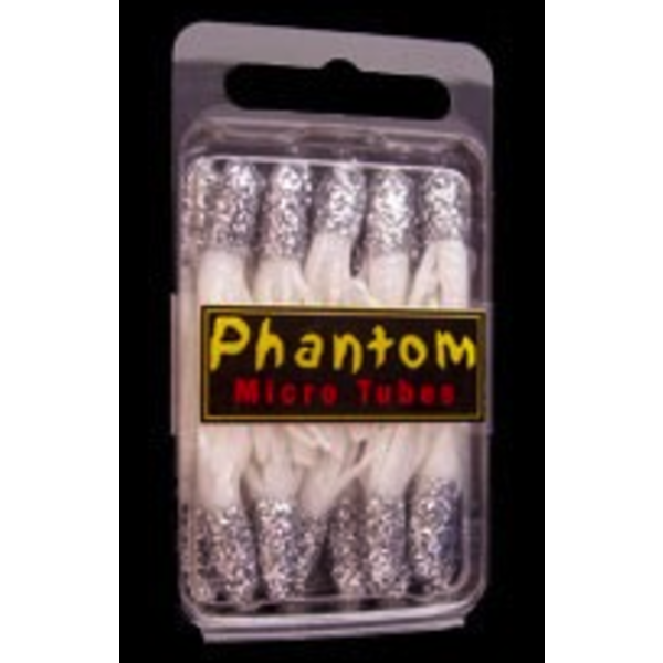 Phantom Redwing Micro Tubes. Silver Pearl.