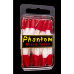 Phantom Redwing Micro Tubes. Red/White