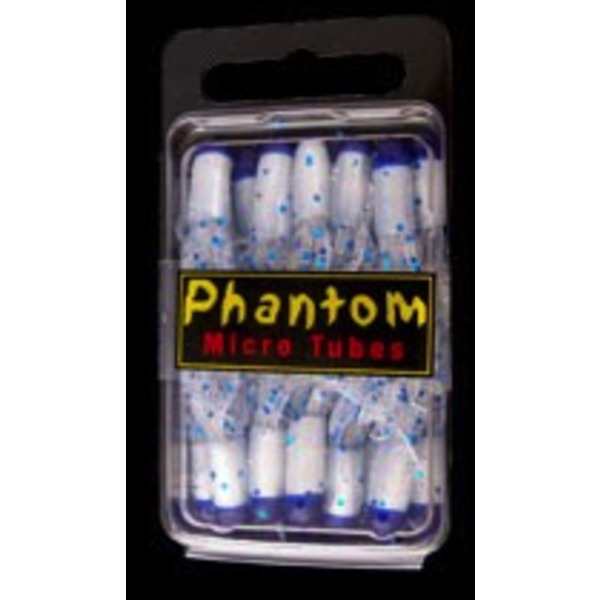 Phantom Redwing Micro Tubes White Blue Flake