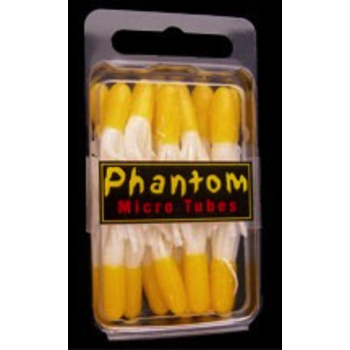 Phantom Redwing Micro Tubes. Yellow/White