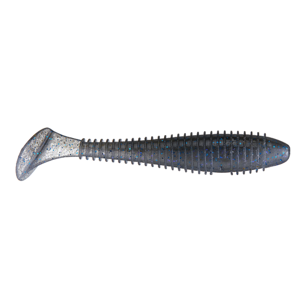 Keitech Swing Impact Fat 3.8" Smokin Blue 6-pk