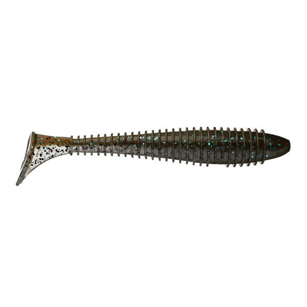 Keitech Swing Impact Fat 3.8" Dark Sculpin 6-pk