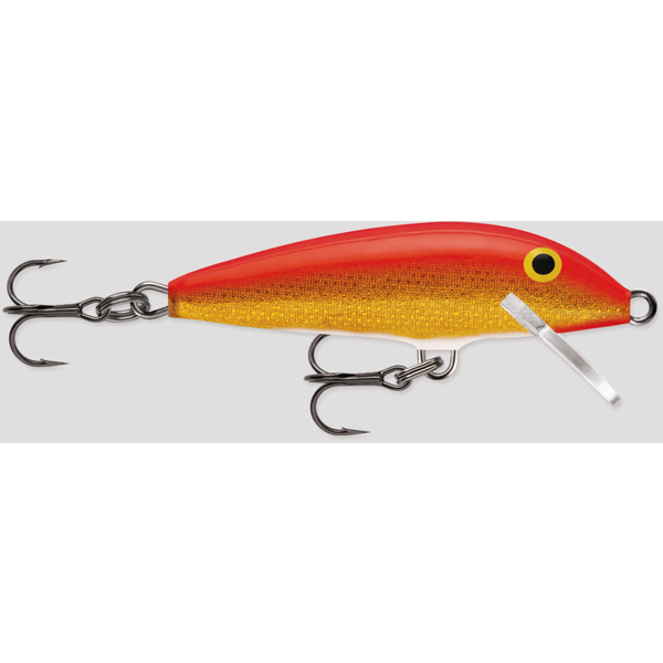 Rapala Original Floating. Gold Fluorescent Red 05 - Gagnon Sporting Goods