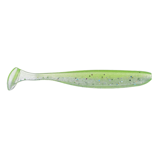 Keitech Easy Shiner 4" Chartreuse Shad 7-pk