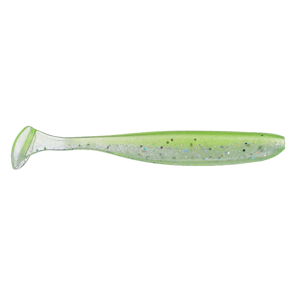 Keitech Easy Shiner 2" Chartreuse Shad 12-pk