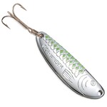 Acme Sidewinder 1/3oz Spoon. Nickel/Chartreuse Stripe