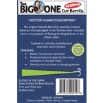 Big One Bait Company Frozen Herring Strips Glow. 5pk