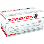 Winchester USA 45 ACP 230 Gr FMJ 100 rnd Bulk Pack