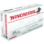 Winchester Winchester USA Ammo 45 ACP 230gr Full Metal Jacket 50 Rounds
