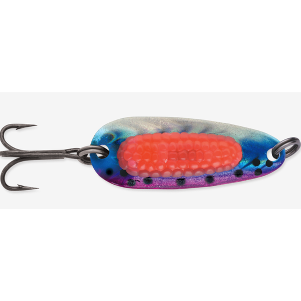 Blue Fox Rattlin' Pixee Spoon 7/8oz Holographic Rainbow/Pink Insert